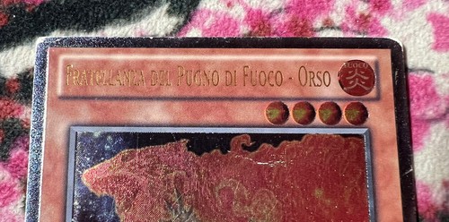 1x (P) *ITALIAN* Brotherhood of the Fire Fist - Bear CBLZ-EN024 Ultimate 1st Ed. - Picture 3 of 9