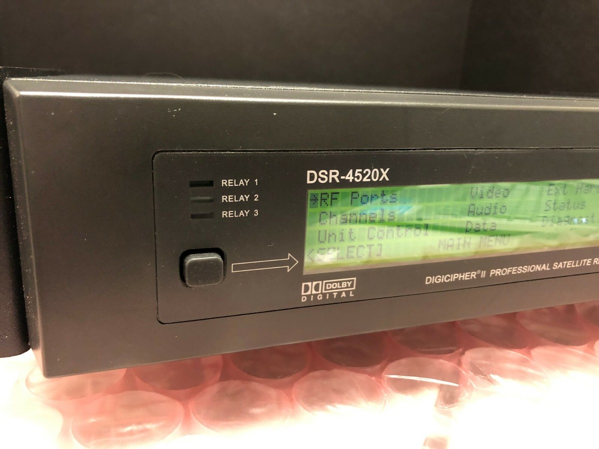 Motorola 496588-001 DSR-4520X DigiCipher II Professional Satellite