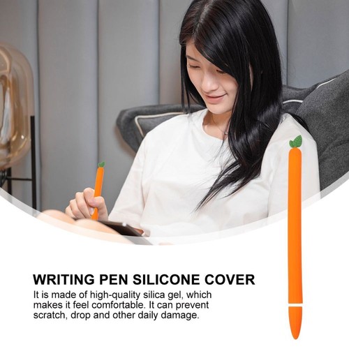 Stylus Pen Cover Karotten -Silikon -Schutzabdeckung für Bleistift 2 kompatibel - Zdjęcie 5 z 12