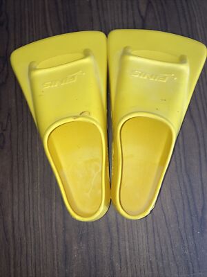 FINIS Zoomers Gold Training Swim Fins E[14] Fits Men 9-10  Women 10-11