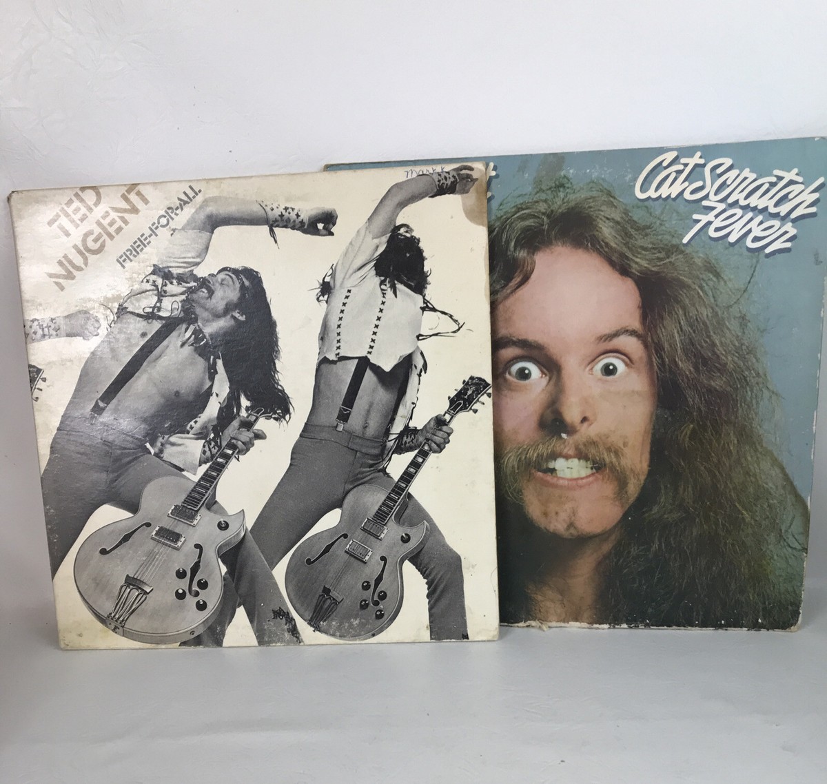 2 Ted Nugent Record Albums 33 LP