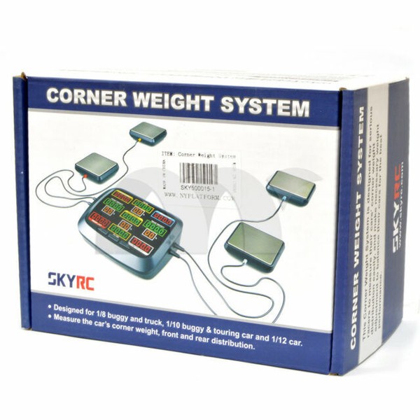 sky rc corner weight scales