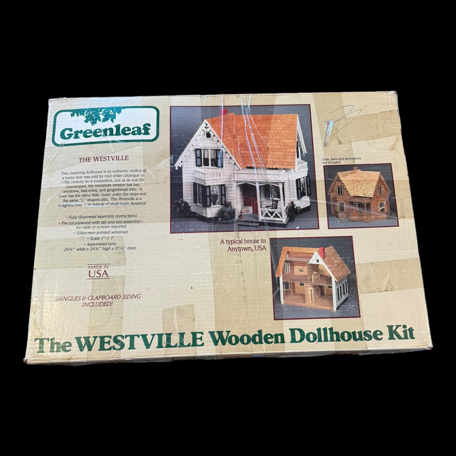 Westville Dollhouse Kit by Greenleaf Dollhouses 8013 eBay