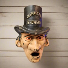 Warlock Olemasters Brewery Cast Iron Wall Mounted Bottle Opener (4.5" x 3")