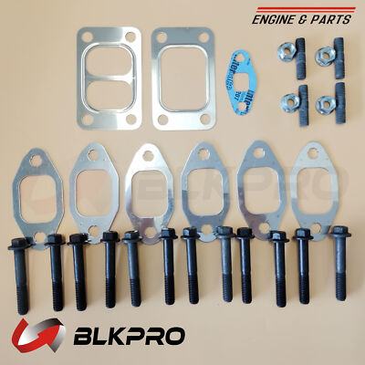 Bolts spacer Gaskets Exhaust Manifold Turbo Dodge 5.9L Cummins 6B B5.9 12v