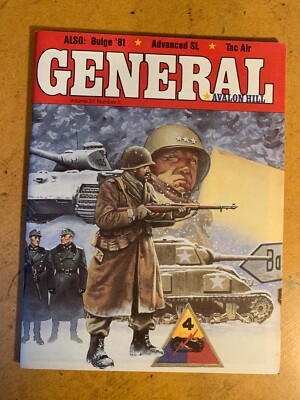 The Avalon Hill General Magazine D Vol.27 No.5 Battle of Bulge, ASL, D-Day
