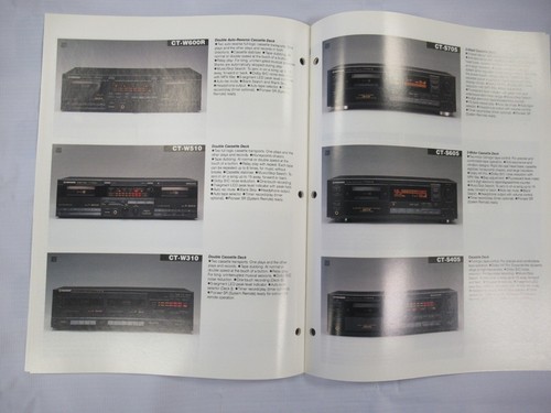 Catálogo original Pioneer VSX9500S CTW910R CTS705 CTS605 impreso en Japón - Imagen 11 de 17
