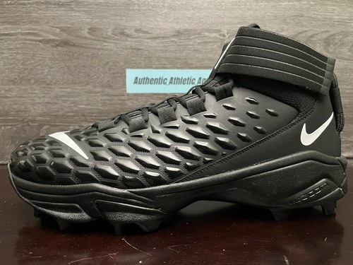 Nike Force Savage Pro 2 Shark Black Football Cleats Men's Size 15 W CK2823-001 - Picture 2 of 11