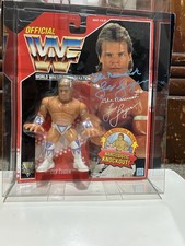 WWF Hasbro Lex Luger Series 8 MOC Sealed Autographed Signed READ DESCRIPTION!!!