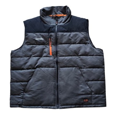 Scruffs Body Wormer Weste Workwear Größe XL dunkelgrau 