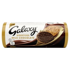 Galaxy Milk Chocolate Digestive Biscuits 300g (3 Pack)