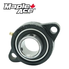 SBLF204-12 Flange Bearing 3/4" Bore, 2-Bolt, Self-Aligning (Qty 1)