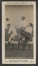 PATTREIOUEX-FOOTBALL 1923 (FB01-96)-#47- MANCHESTER CITY BOLTON SEDDON ROBERTS