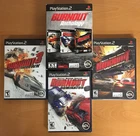 2 STILL SEALED -  BURNOUT ANTHOLOGY Playstation 2 PS2 Takedown DOMINATOR Revenge