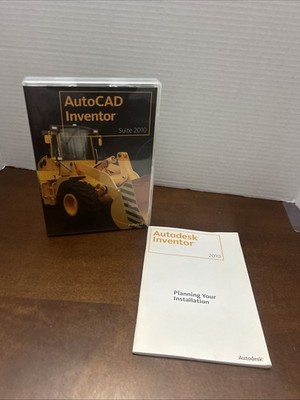 Autodesk AutoCAD Inventor Suite 2010 STILL SEALED BRAND NEW