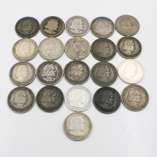1892-1893 Columbian Exposition Half Dollar United States Coins Lot of 21 #C836-2