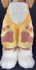 Fursuit Long Fur Husky Fox Mascot Head Party Halloween Fur Cosplay-Promotion
