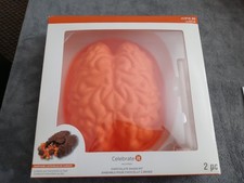 Celebrate It Halloween "Cerebro" Chocolate Smash Molde Kit 2 Piezas Nuevo con Martillo