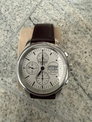 Tissot Le Locle Automatik Chronograph ETA Valjoux 7750 Day Date Swiss Made - Bild 1 von 4