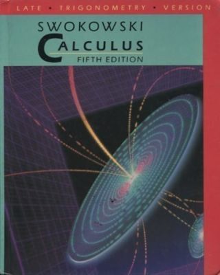 Calculus : Late Trigonometry Version Earl William Swokowski
