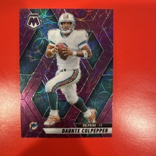 2025 Panini Mosaic - Daunte Culpepper Purple Scope Prizm #131 Miami Dolphins SSP