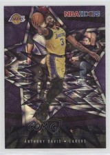 2020 Panini NBA Hoops Lights Camera Action Purple Explosion Anthony Davis 0qr0
