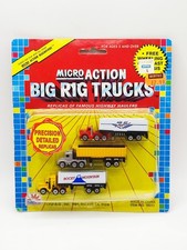 1989 FUNRISE MICRO ACTION BIG RIG SEMI CAMION - 10052 SET #1 - MICRO MACCHINE