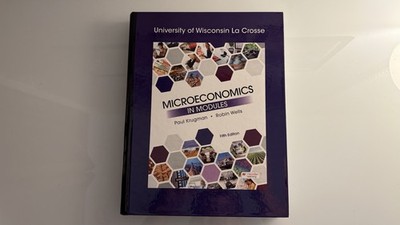 Microeconomics in Modules 5th (Krugman & Wells) Hardcover