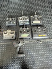 RC Fernsteuerungen, 7 Stück, Robbe, Acoms, Graupner, Techniplus . usw, aus Samml