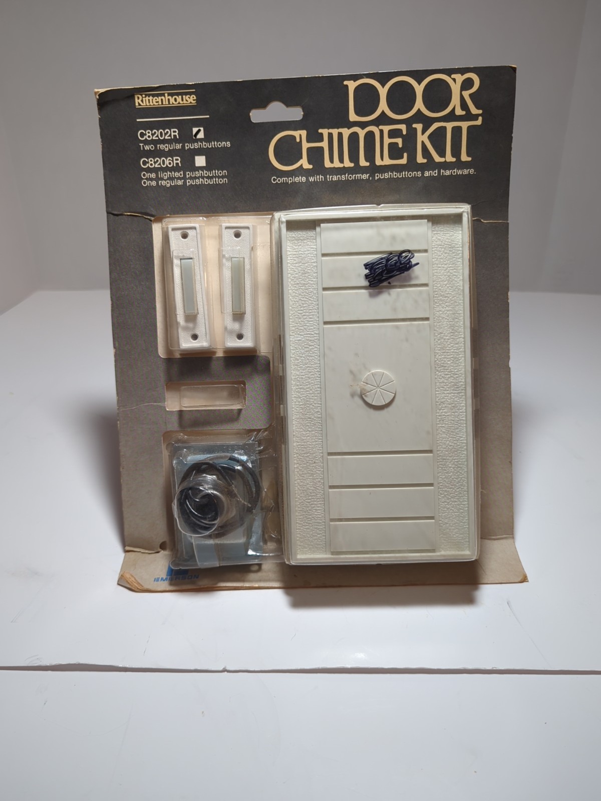 Door Chime Kit Door Bell Vintage Rittenhouse C8202R Still In Original Packaging