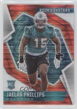 2021 Panini Rookies & Stars Rookies Red Pulsar Prizm Jaelan Phillips #149 0s8i