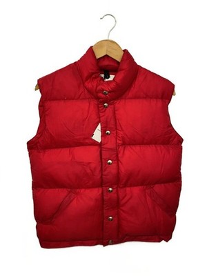 Crescent DOWN WORKS Puffer Vest S Nylon Red | eBay