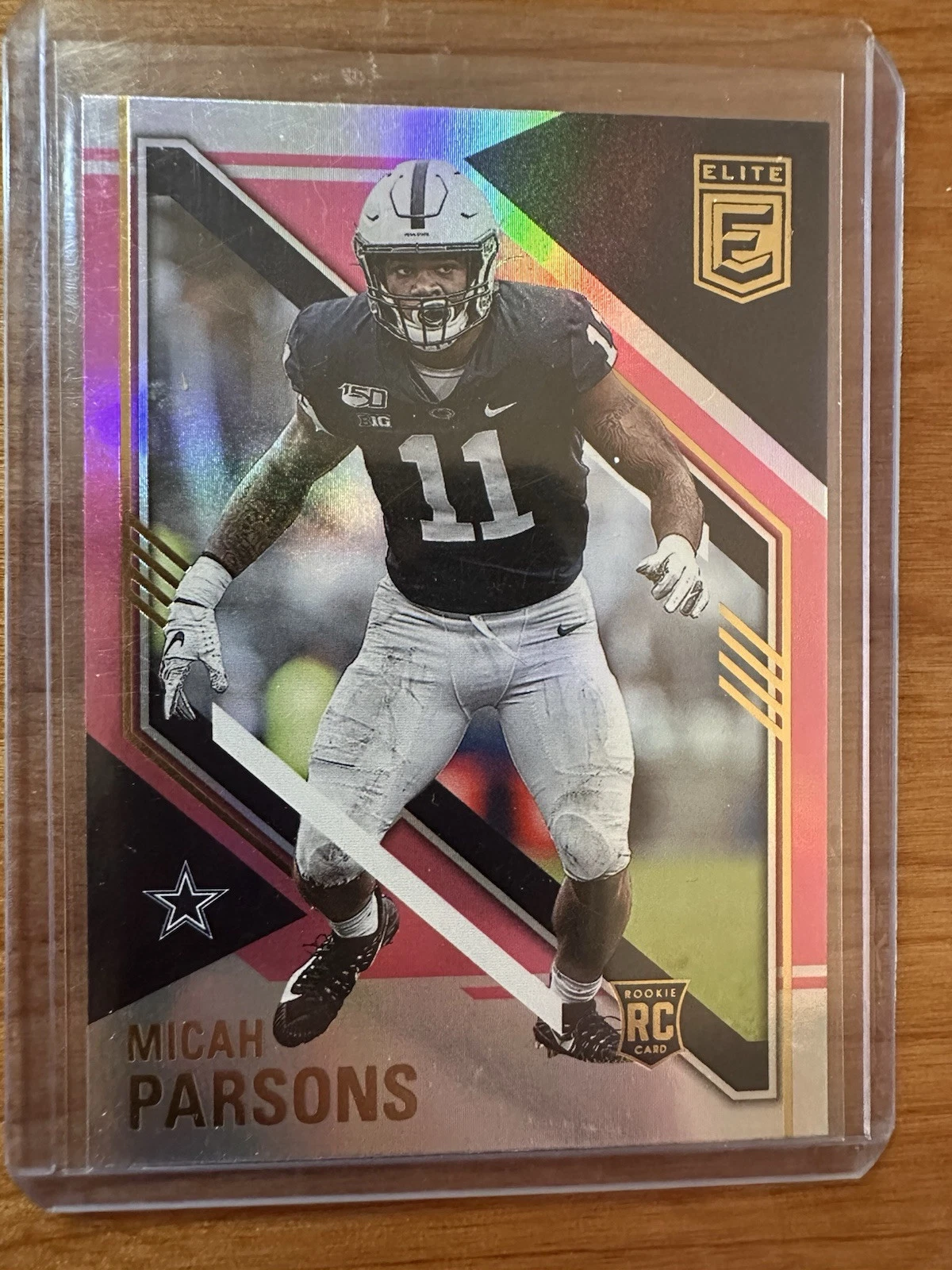 2021 Panini Donruss Elite - Rookies Pink #158 Micah Parsons (RC)