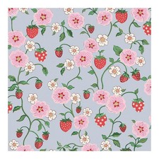 Image of Cath Kidston Strawberry Wallpaper | Summer Floral