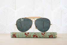 Vintage 1980s Aviator Sunglasses Hipster Academia Preppy aviator pilot classic