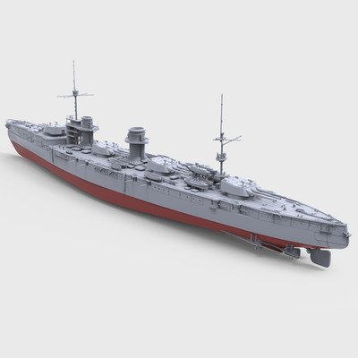 LaoYao 1:700 USSR Izmail-Class Battle Cruisers Izmail Project Full Hull