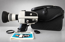 Vintage Bauer C Royal 10-Zoom Super 8 Movie Camera with Original Case Germany