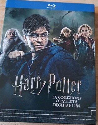 Harry Potter Die komplette Kollektion alle 8 Filme BluRay mit deutschen Ton TOP