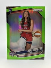 2025 Panini Prizm WNBA Kiki Iriafen Rookie Lime Green #/225 Mystics RC #149