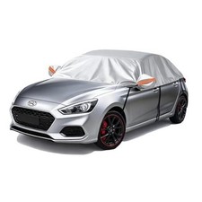 Half Car Cover for Hatchback Small SUV, Sunroof  Windshield Hatchback/SUV M