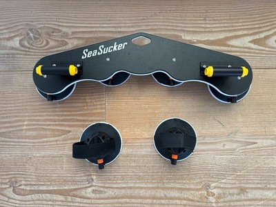 Seasucker Mini Bomber Fahrraddachträger neuwertig mit Huske 15 x 110 mm