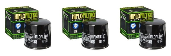 3X ÖLfilter Hiflo HF191 FüR Triumph 955 Sprint RS 955 Sprint 955ST Tiger 955 TT-image