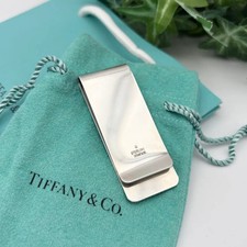 Tiffany & Co. 1837 Money Clip Bill Clip Sterling Silver 925 Vintage