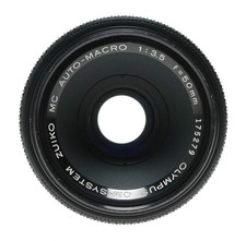 Olympus Zuiko MC Auto-Macro 50mm f/3.5 Lens for OM-System