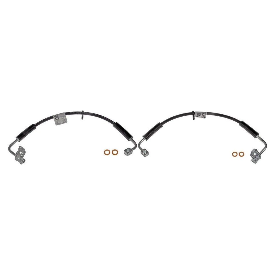 Manguera hidráulica de freno delantero de primera parada para Jeep Wrangler 2007-2010 2 piezas Dorman Foto 2 de 4