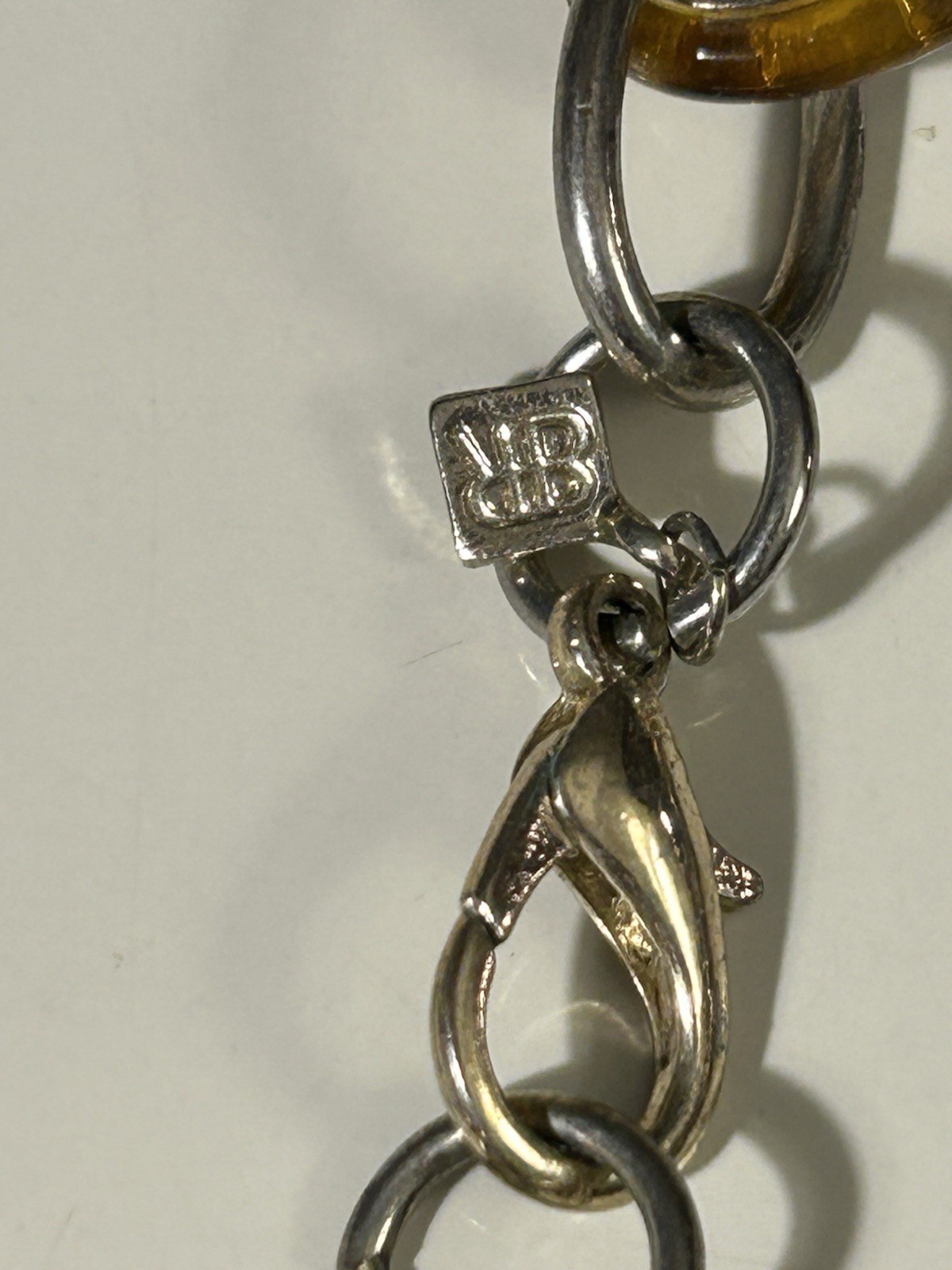 Banana Republic Tortoise Shell Statement Chain Ne… - image 5