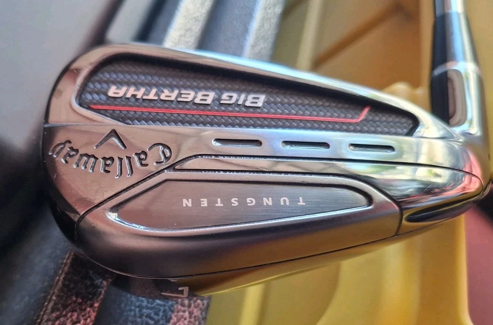 Callaway Big Bertha Tungsten 7 Iron LH RCH 65A Senior Flex 37" Excellent - Image 2 of 4