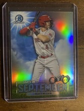 2023 Bowman Chrome Sights On September Matt McClain Cincinnati Reds