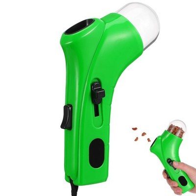 UKCOCO Cat Treat Launcher Toy Feeder Dog Dispenser Green 