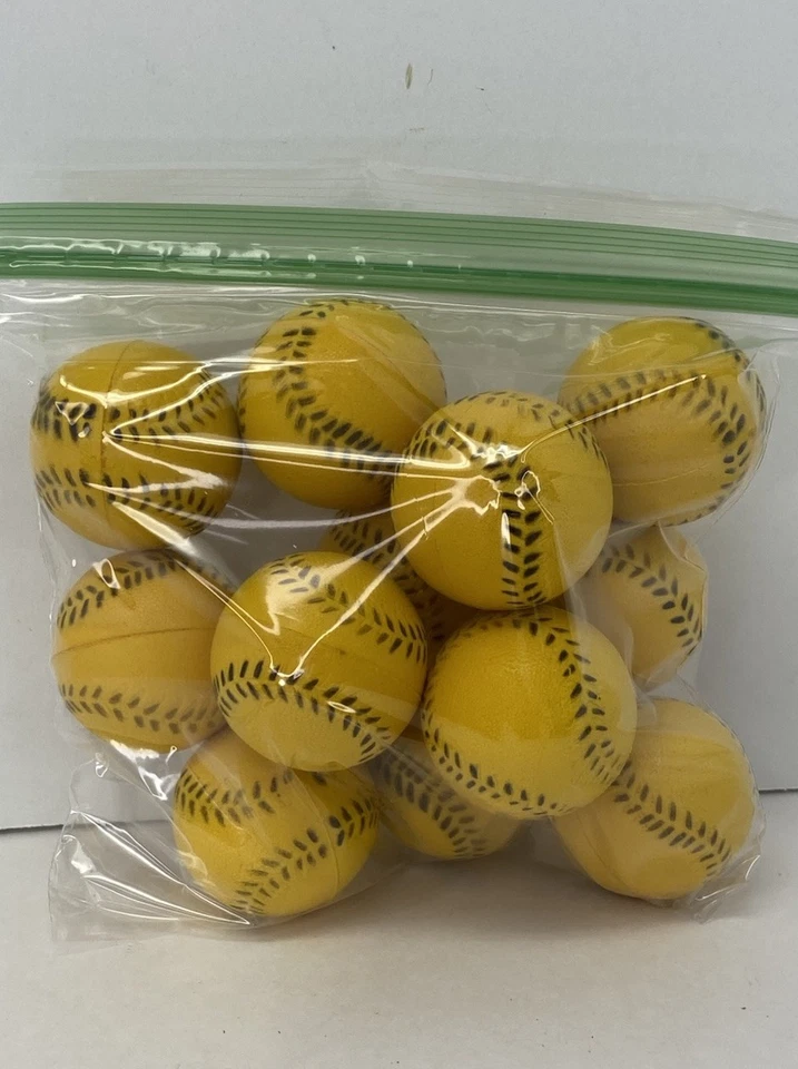 Paquete de 12 - SKLZ Bolt Balls Soft Micro Training Balls - Amarillo - Poco Uso Foto 2 de 4